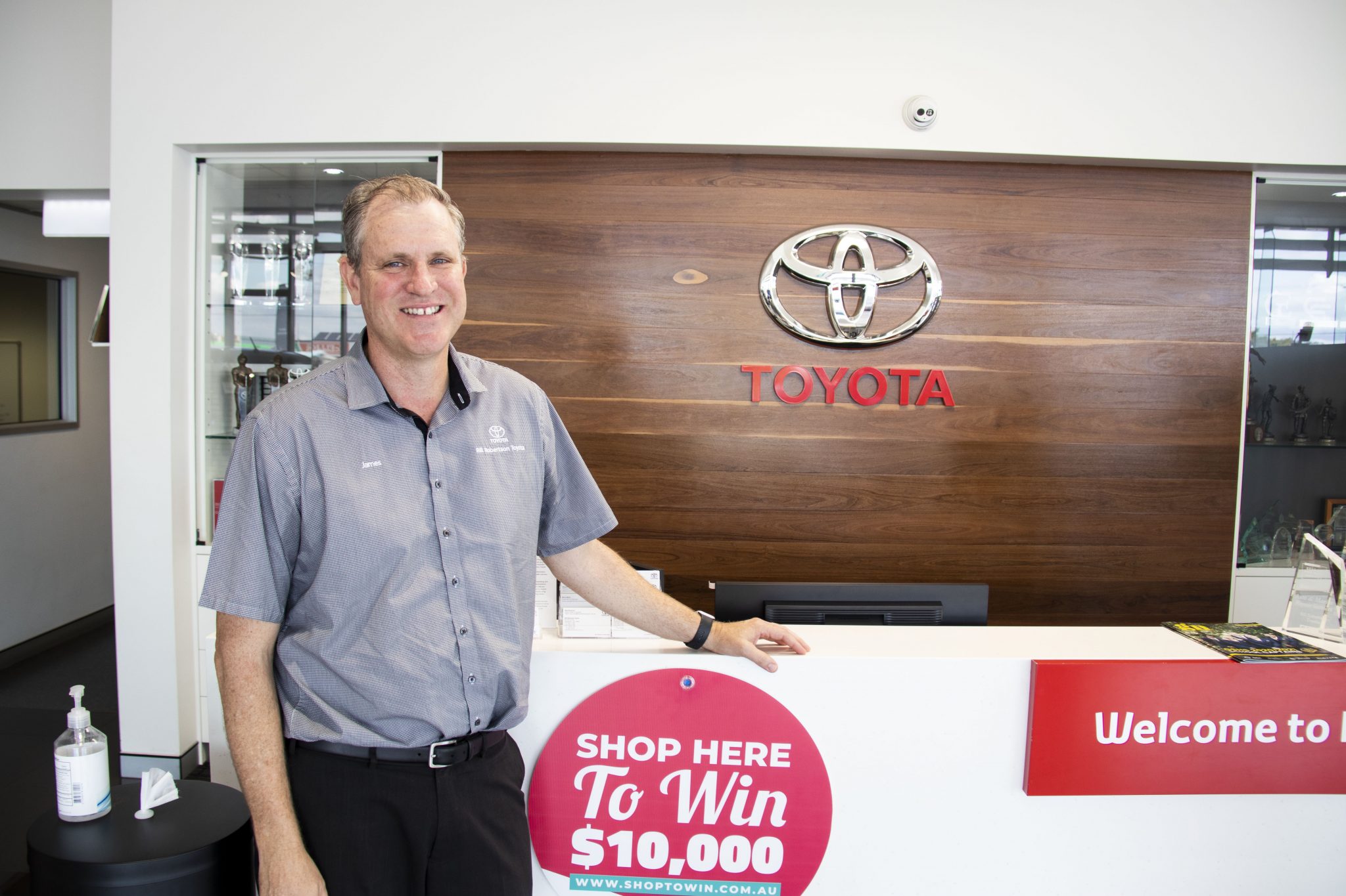 Meet James Robertson from Bill Robertson Toyota Shop To Win Profile