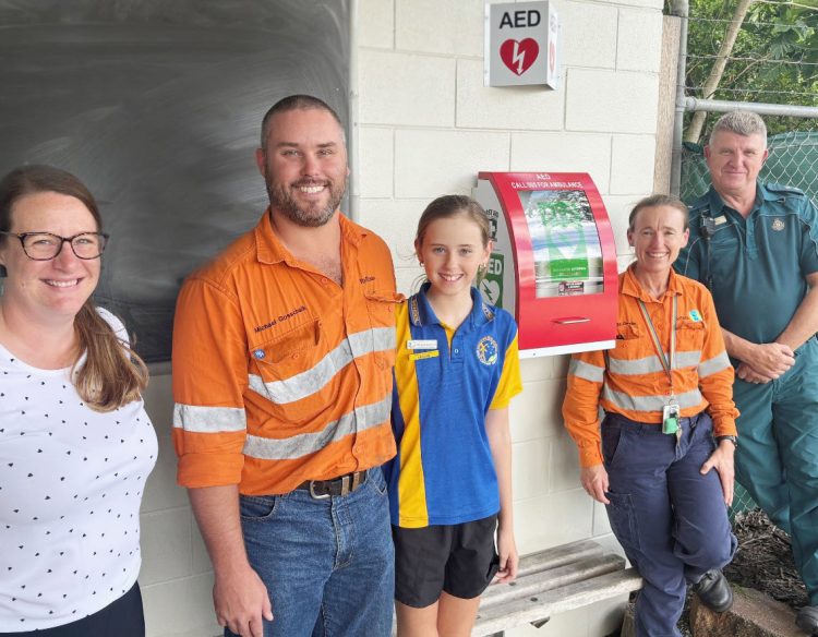 Life-Saving Dontation for Calliope Community