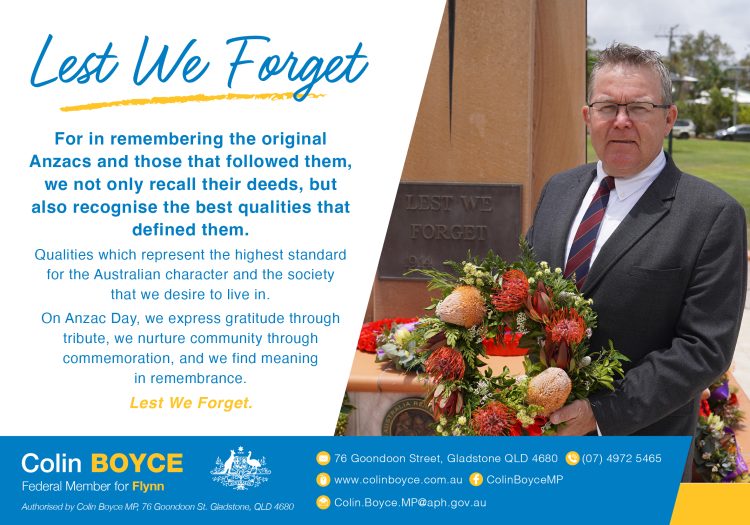 Lest We Forget