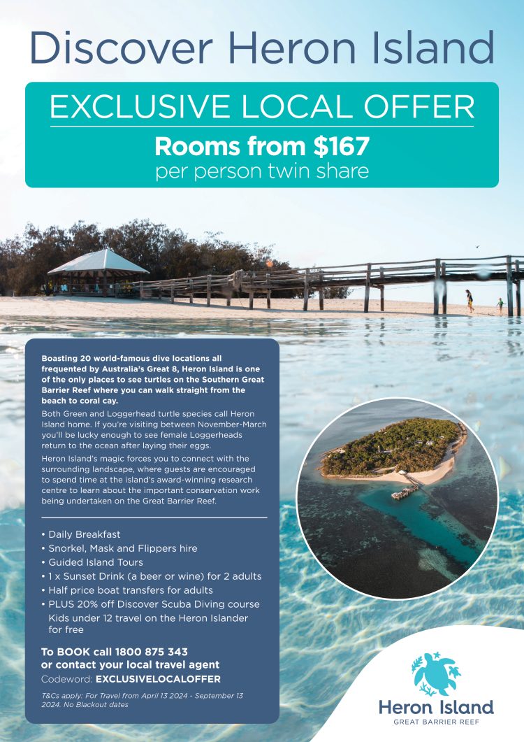 Discover Heron Island with this EXCLUSIVE LOCAL OFFER 🐢🐟