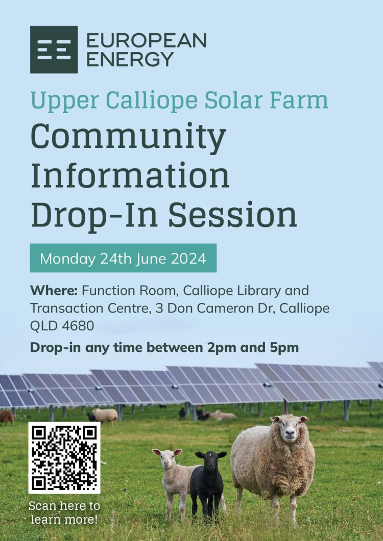Upper Calliope Solar Farm: Community Information Drop-In Session