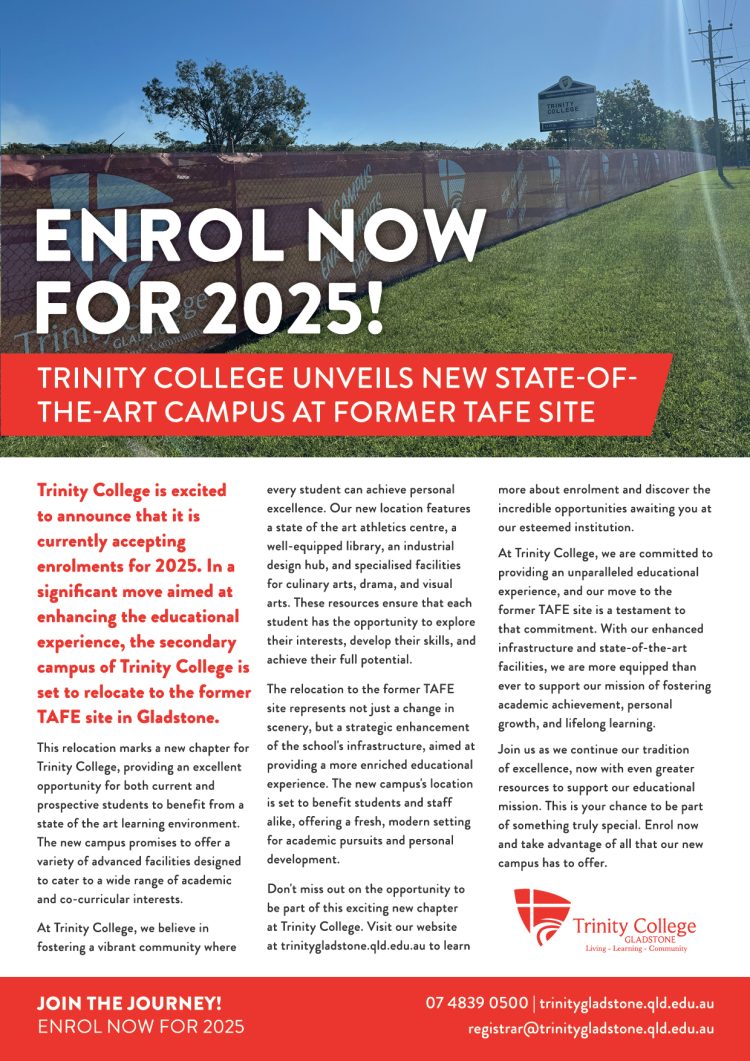 Enrol now for 2025! Trinity College unveils news state-of-the-art campus at former TAFE site