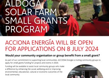 Aldoga Solar Farm Small Grants Program
