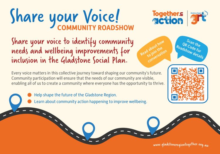 Share your voice! Community Roadshow