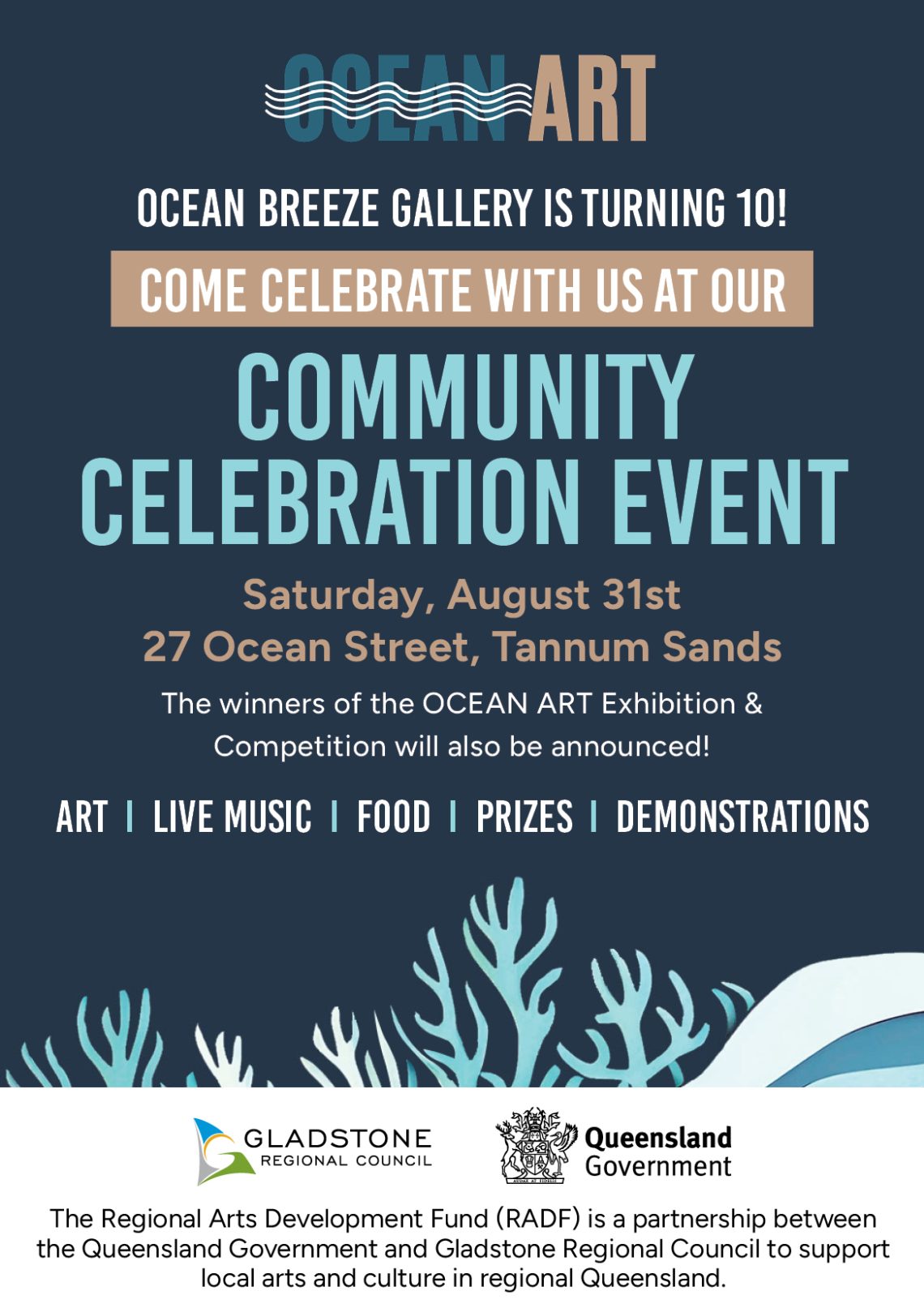 Ocean Breeze Gallery Community Celebration Event