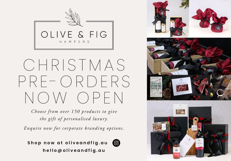 Olive & Fig Christmas Hampers open for pre-orders