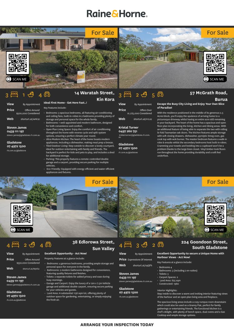 Raine & Horne: Houses for sale