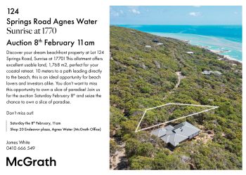 McGrath Auction 8th February