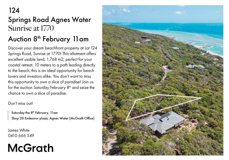 McGrath Auction 8th February