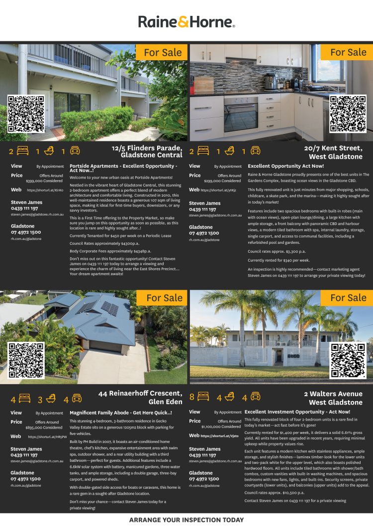Raine & Horne Properties For Sale