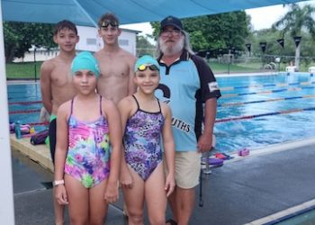 Calliope Swimmers Growing and Shining