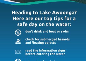 Heading to Lake Awoonga? Here are our top tips for a safe day on the water: