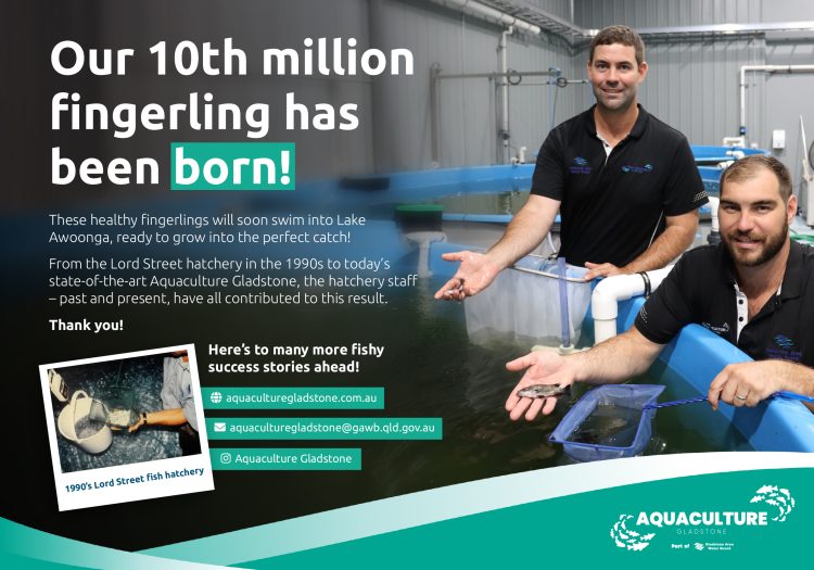 Our 10th million fingerling has been born!