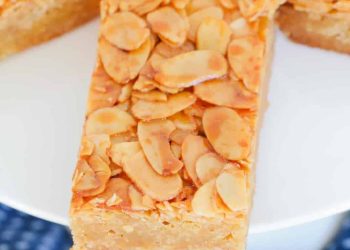 Honey and Almond Slice 