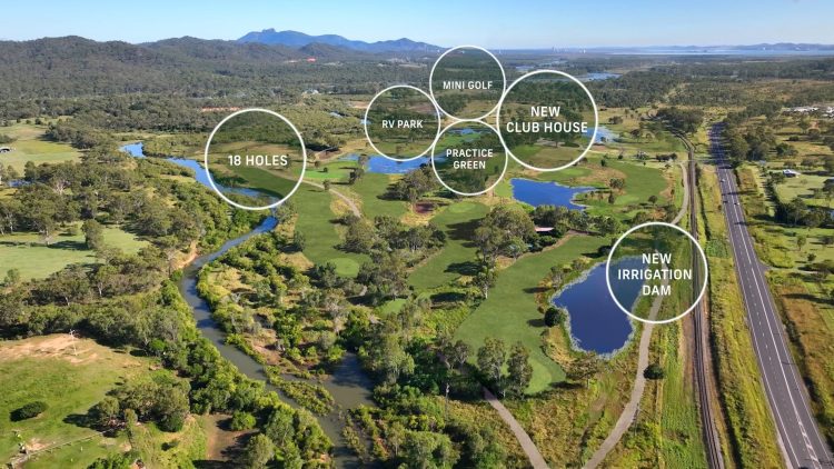 Gladstone Region Considers Byellee Waters Golf Course Master Plan 