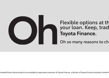 Oh Flexible options at the end of your loan. Keep, trade or return.*Toyota Finance. Oh so many reasons to choose Toyota.