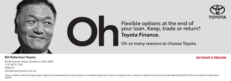 Oh Flexible options at the end of your loan. Keep, trade or return.*Toyota Finance. Oh so many reasons to choose Toyota.