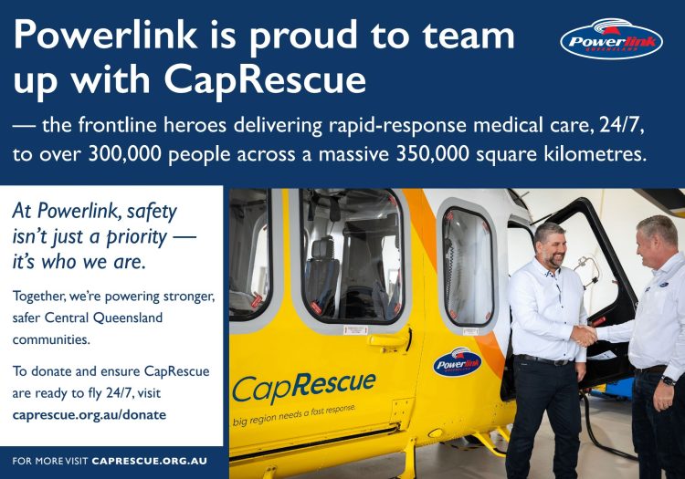 Powerlink is proud to team up with CapRescue