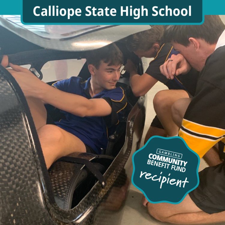Calliope State High School Gears Up for Pedal Prix Success
