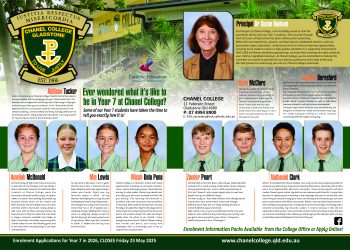 CHANEL COLLEGE ENROLMENT