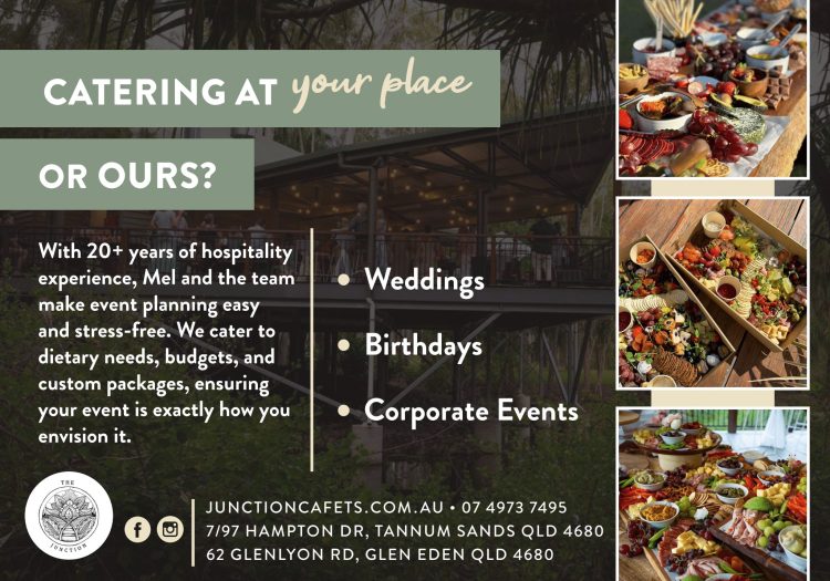 The Junction Café at Tondoon Gardens Celebrating our 1st Birthday