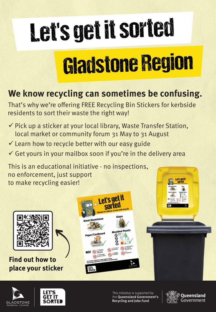 Let’s get it sorted Gladstone Region