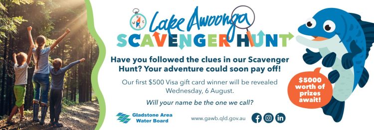 Lake Awoonga Scavenger Hunt