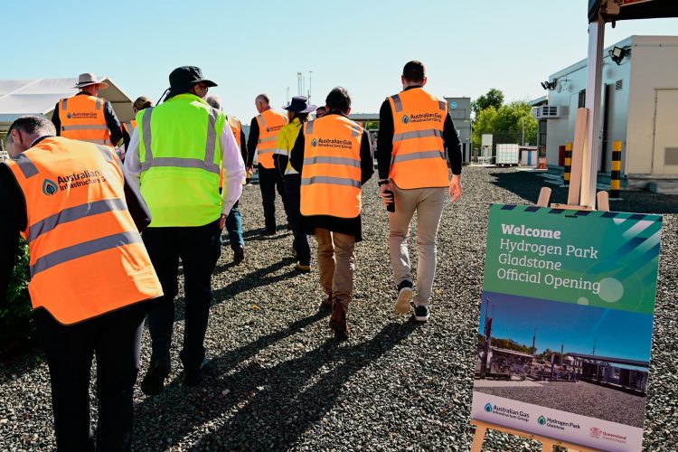 Hydrogen Park Gladstone celebrates over six months of success at official opening