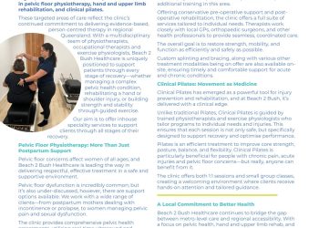 Beach 2 Bush Healthcare Expands Services in Gladstone: Specialising in Pelvic Floor, Upper Limb Rehab & Clinical Pilates