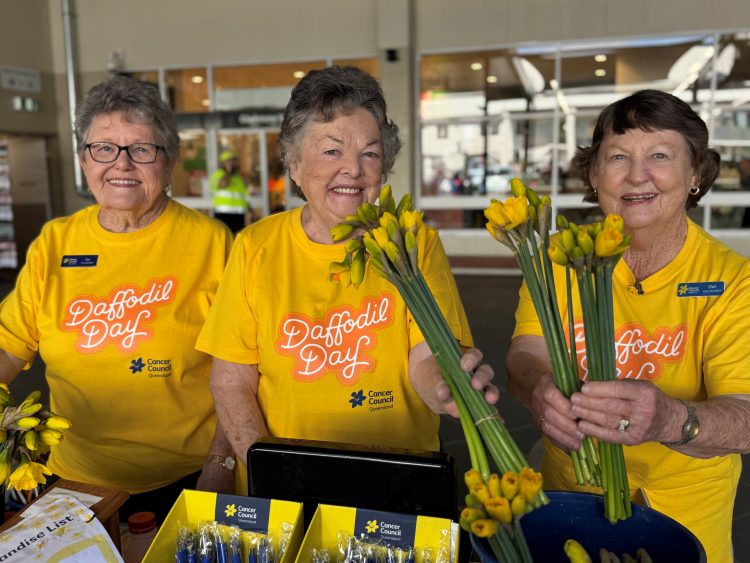 Gladstone Blooms with Hope on Daffodil Day