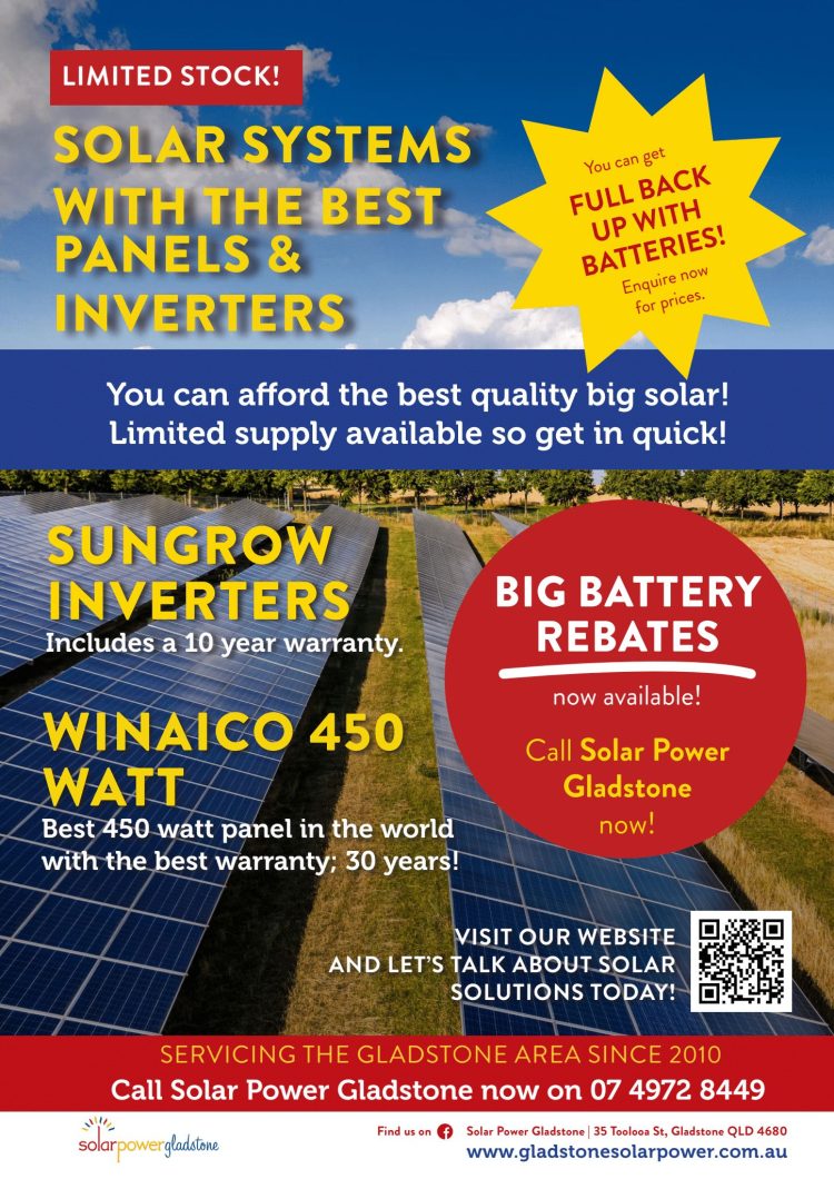 Solarpower Gladstone