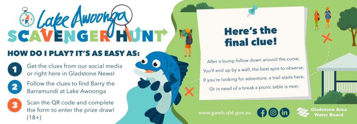 Lake Awoonga Scavenger Hunt