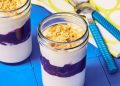 Lemon-Blueberry Cheesecake Jars