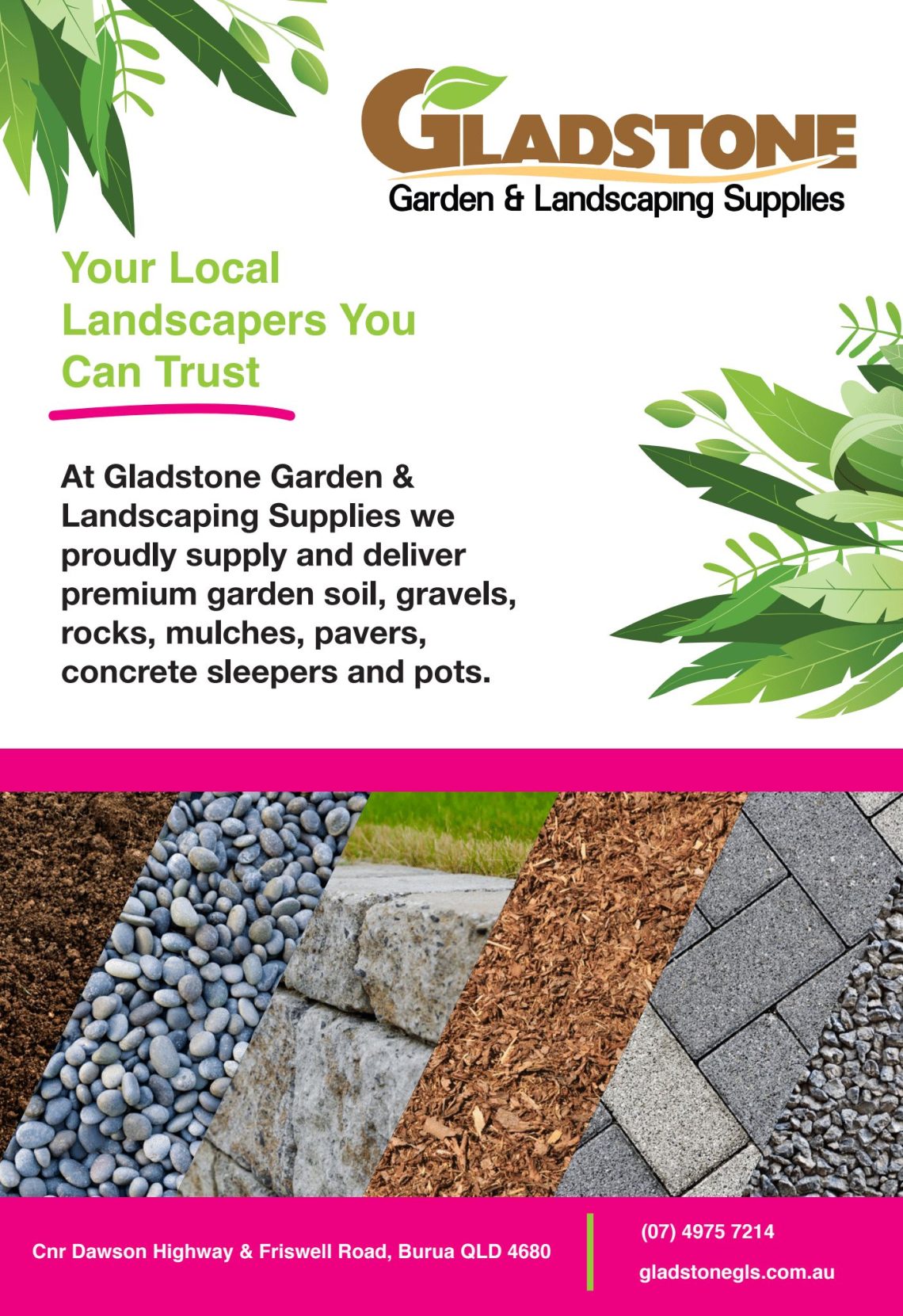 Gladstone Garden & Landscaping Supplies