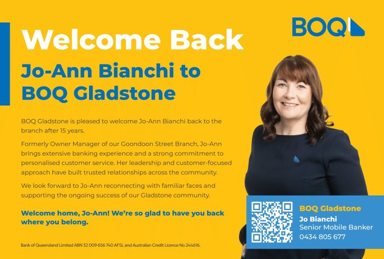 BOQ – Welcome back, Jo-Ann