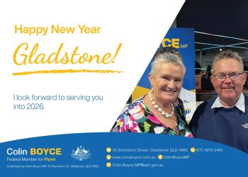 Colin Boyce – Happy New Year Gladstone