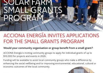 Aldoga Solar Farm Small Grants Program