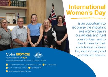 Colin Boyce – International Women’s Day