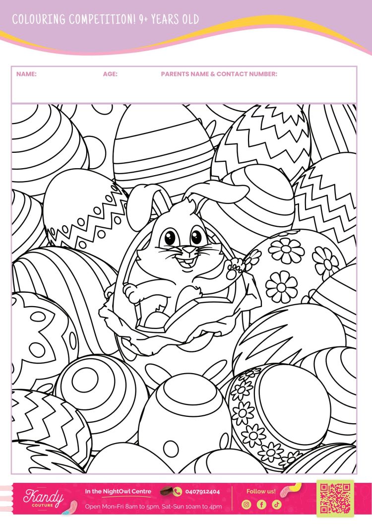 Annual Gladstone News Easter Colouring Competition  