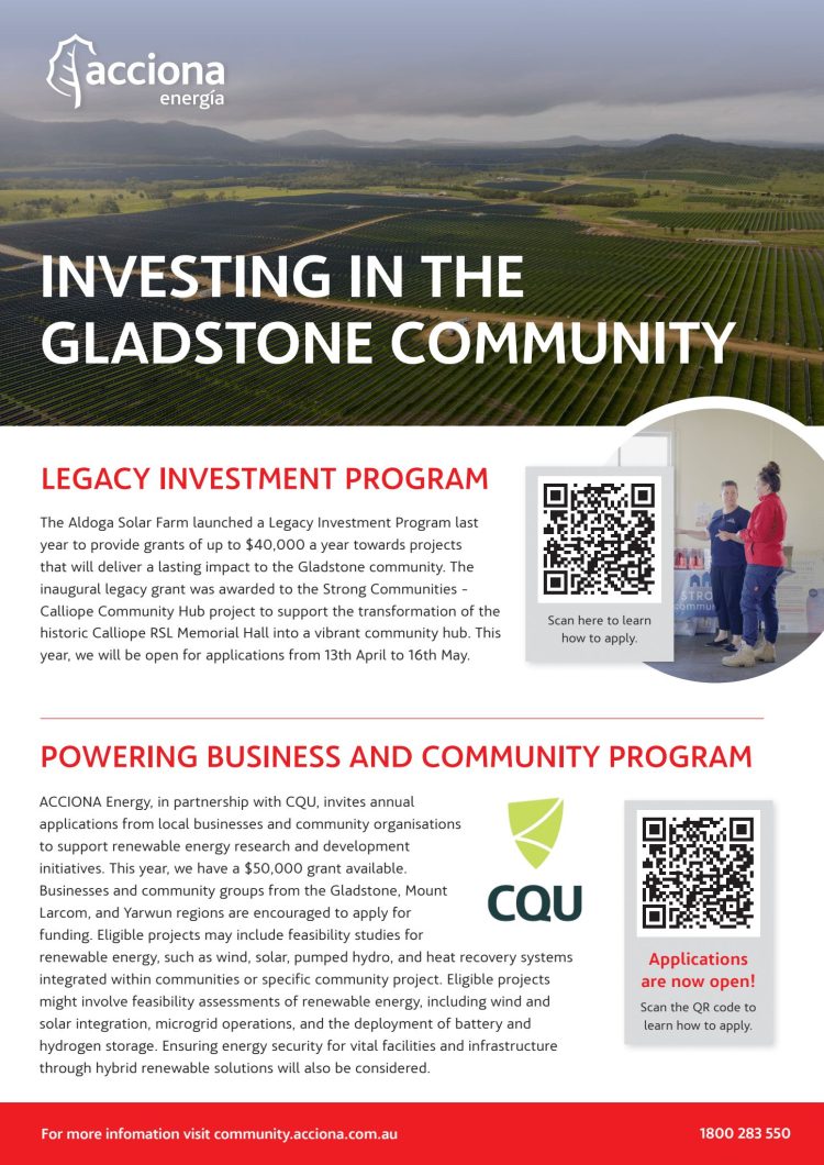 Acciona Energia: Investing in the Gladstone Community