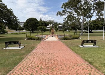 Two New Reflection Seats Unveiled at ANZAC Park  