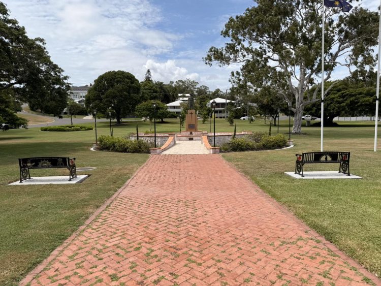 Two New Reflection Seats Unveiled at ANZAC Park  