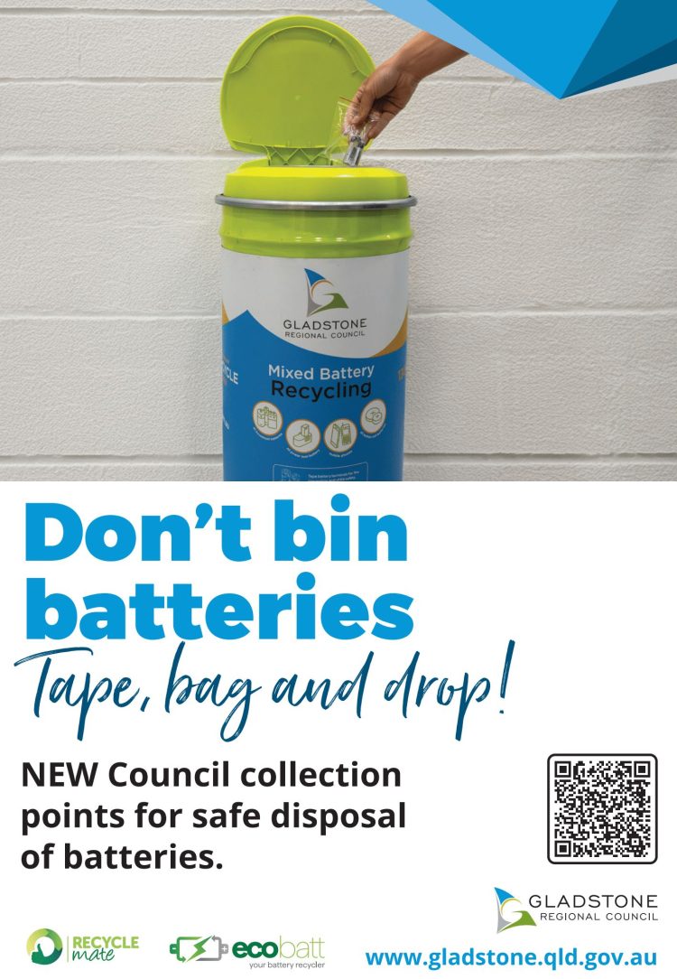 Gladstone Regional Council – Battery Disposal