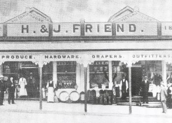 Here in History – H. & J. Friend’s Store