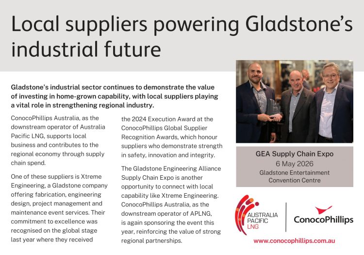 Local suppliers powering Gladstone’s industrial future