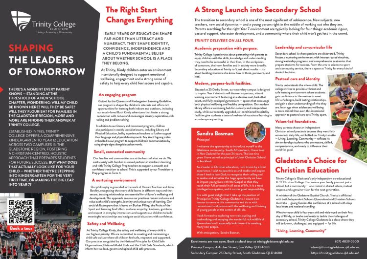 Trinity College – Shaping The Leaders of Tomorrow