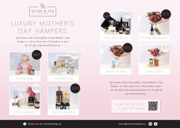 Luxury Mother’s Day Hampers from Olive & Fig