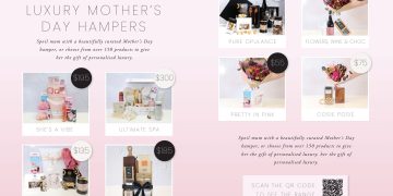 Luxury Mother’s Day Hampers from Olive & Fig