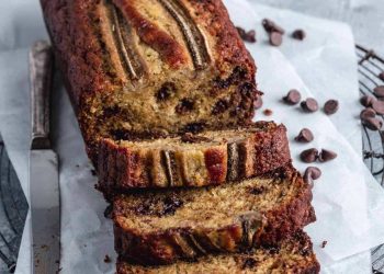 Brown butter chocolate chip banana bread recipe 