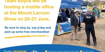 Team Boyce to be seen at Mount Larcom Show